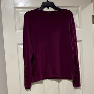 Jamey Plum Long Sleeve sweater